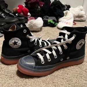 Converse shoes I wore twice, my feet are too big for them sadly. Mint condition.